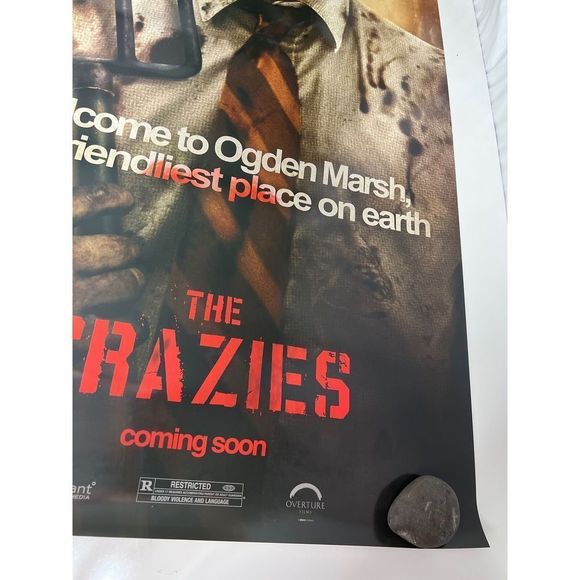 The Crazies Timothy Olyphant Original Movie Poster 40" X 27" Horror - Picture 7 of 9